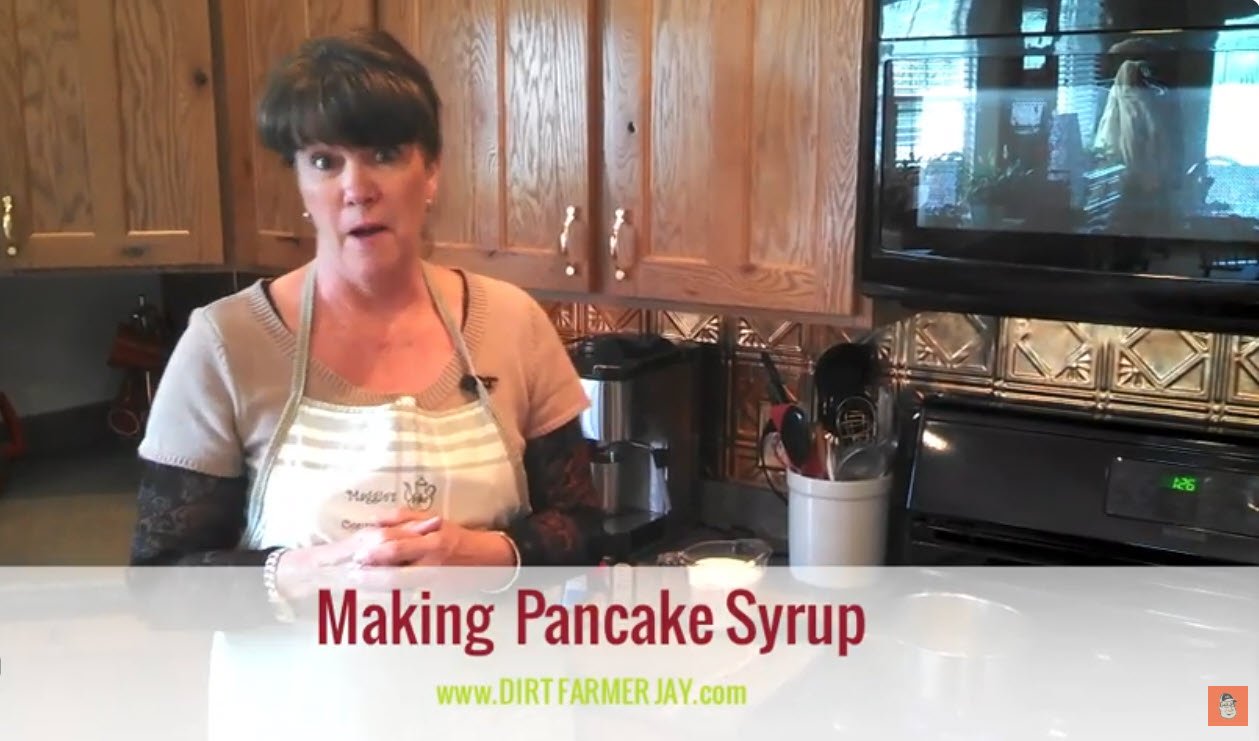 Making Pancake Syrup
